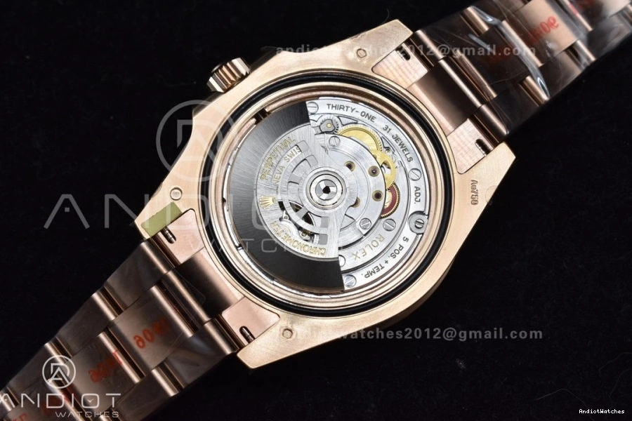 ARF 126715 II 864 Edition Best Master SH3285 1:1 CHS 904L CHNR New WrinkleFree GMT Bracelet SS RG on 0205